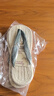 无印良品（MUJI）男女通用室内拖鞋夹脚式 男鞋女鞋无性别人字拖25年夏季 JKAF0A5S 原色*烟熏绿色 24 cm/M/38码(2.0) 实拍图