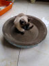 疯狂的主人 猫抓板窝特大号猫玩具猫爪板猫抓盆不掉屑猫窝碗形圆形瓦楞纸 实拍图