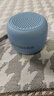 momoho  蓝牙音箱便携式插卡小音响立体声户外运动低音炮大音量微信收款播报语音提示器英语学习播放器 晴空蓝 官方标配 实拍图