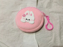 可爱毛绒卡通收纳包耳机便捷收纳包 樱花兔 实拍图