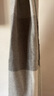 无印良品（MUJI）羊毛披巾JC31CA4A 灰色格纹 60*200cm  晒单实拍图