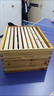 蜂荣标准十框中蜂箱七框煮蜡诱蜂箱全杉木土养箱全套加厚养蜜蜂箱蜂巢 七框煮蜡蜂箱+沙盖+小隔板 实拍图