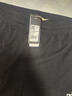 adidas休闲修身舒适三条纹修身短裤女装阿迪达斯官方轻运动   黑/白   L 实拍图