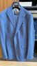 威可多（VICUTU）男士西装商务新郎伴郎正装结婚易打理 蓝色西服 175/96B 实拍图