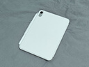 PITAKA适用苹果iPadMini7保护壳iPadPro保护套2025-18款Air7/Mini6通用磁吸超薄皮套支架带笔槽11/13英寸 白色 适配iPad mini7/6 实拍图