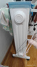 美的（Midea）【金缕衣】取暖器家用/电暖器/电暖气/加湿烘衣/13片大面积取暖器/电热油汀取暖器NY2213-18GW 实拍图