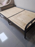 梦忆笙 午休折叠床单人床家用午睡躺椅行军床加固木板床大人用加床拼床 升级款优选松木床板120cm宽 实拍图