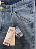 森马【森柔牛仔】牛仔裤男四季款复古水洗男裤宽松直筒裤潮流裤子 【四季款 热销2W+】牛仔中蓝88201 34 实拍图