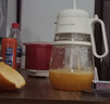 罗娅12叶刀榨汁机便携式榨汁杯1L大容量榨汁桶果汁杯果汁机水果机电动碎冰搅拌杯吨吨大肚杯 12刀樱花白 实拍图