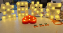 韩猫 LED发光生日快乐灯牌+爱心布置生日装饰儿童后备箱惊喜派对道具 生日快乐灯+红色爱心灯 实拍图