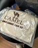 骆驼（CAMEL）运动休闲女裤子防泼水梭织束脚运动裤 J23CAVLR059 淡卡其 M 实拍图