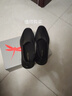 红蜻蜓休闲皮鞋2025春季男鞋羊皮一脚蹬中年软底爸爸鞋WLA15016 黑色 42 实拍图