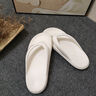 朴西人字拖女夹脚外穿凉拖鞋防水速干洗澡防滑耐磨休闲沙滩鞋情侣拖鞋 珍珠白 【立体防滑纹路】 36-37 实拍图