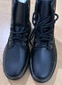 马丁（DR.MARTENS）Zavala西部靴男女款夏季舒适轻量黑色工装风马丁靴 黑色 43 实拍图