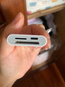 连拓 苹果手机OTG读卡器SD/TF内存卡lightning充电三合一读卡器转换头iPhone13/14/ipad单反相机存储卡 实拍图