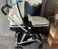 纽贝耳newber婴儿车推车 遛娃车 0-3岁可坐可躺 双向 轻便折叠高景观 黑白【防风罩+蚊帐】 实拍图