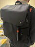 鹰歌袋鼠双肩包男士大容量旅行包电脑包大学生书包多功能户外运动包 黑色（多夹层防水大容量） 实拍图