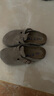 BIRKENSTOCK勃肯德国进口男女款牛皮绒面革软底Boston包头拖鞋 灰色窄版560773 35 实拍图