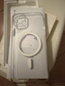 倍思 适用苹果11ProMax手机壳磁吸 iPhone11ProMax保护套 magsafe磁吸充电壳超薄防摔壳男女款 透明 实拍图