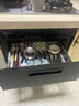 志高（CHIGO）嵌入式消毒柜家用小型厨房碗筷餐具多功能三层120L大容量立式高温消毒碗柜 一星级 100L 两层6健+童锁高配 实拍图