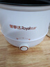荣事达（Royalstar）电煮锅小电锅迷你多功能宿舍锅学生煮面锅电火锅家用电蒸锅一锅多用电热锅多用途锅蒸煮一体一人用 白色 2.0L PP蒸笼【黑色内胆+防水口+1.7米电线 实拍图