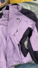 JEEP SPIRIT吉普夹克男秋冬季冲锋外套男女防风上衣男 浅紫/女款 XL 实拍图