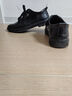蜻蜓牌（DRAGON-FLY）头层牛皮棉皮鞋男士款冬季真皮商务休闲黑色加绒软皮软底爸爸鞋子 黑色四季单里款 （标准皮鞋尺码） 40 实拍图
