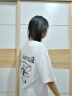 迪伽达vintage美式蜘蛛印花短袖t恤男女款春夏季高街潮牌痞帅情侣上衣 JXFS-A1023白色 XL 实拍图