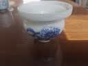 MULTIPOTENT黄旭东大师作品羊脂玉冰种凝玉茶具配件茶托富贵团圆见福茶漏 实拍图
