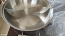 美厨（maxcook）304不锈钢鸳鸯火锅 32cm三层钢 带盖 燃气电磁炉通用 MCT2058 实拍图