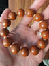 知翠轩橄榄核雕铁核正圆光珠素核精品手串纯手工打磨男高端文玩把件简约 16*16mm精品13颗 实拍图