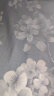 水星家纺床上四件套纯棉100%a类全棉床单被套双人1.8米×2米床印花朝颜 实拍图