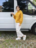 人本运动鞋女款2025春秋新款百搭透气小众轻便复古软底跑步休闲阿甘鞋 白色 37 实拍图
