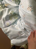 富安娜出品馨而乐床上四件套200x230cm被套单件 印花床单被罩三件套床品 仙踪绿【柔软舒适 清爽透气】 1.8米床-四件套 床单款 230*229cm 实拍图