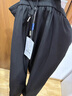 港蒂湾秋季冰丝裤子男休闲裤男裤速干裤宽松直筒裤经典百搭时尚阔腿裤 (夏季）两件装-黑色+深灰色 XL -125-140斤 实拍图