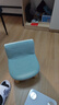 百目源凳子家用矮凳靠背小椅子客厅沙发凳实木板凳宝宝小凳子门口换鞋凳 青色【高35cm】 实拍图