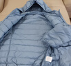 真维斯（Jeanswest）羽绒服2026春秋连帽轻薄短款外套白鸭绒保暖舒适浅蓝色XL 实拍图