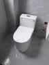 科勒（KOHLER）家用侧排马桶小户型左右排直冲式坐便器防臭防堵卫生间坐便器 后排水-智洁雪花釉面 实拍图