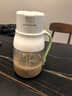 罗娅20叶刀榨汁机【政府补贴】便携式榨汁杯1L果蔬纤体桶大容量榨汁桶果汁机电动碎冰搅拌杯 14叶刀-常温桶（绿色）数显在机顶 实拍图
