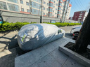 牧安奔驰c200l车衣e300l车罩glc gla c级e级s级牛津布防雨防晒车套 银色加绒款 实拍图