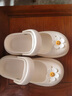 速狐（SUHU）夏季洞洞鞋女软底玛丽珍防滑护士鞋上班韩版学生外穿凉拖鞋凉鞋女 白色 37-38 适用于37-38的脚 实拍图