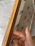 森淼实木a4相框摆台空白书法国画画框挂墙4k木质外框8k裱框可定制自装 柚木色-甄选实木可定制 14寸挂墙-可放28*35.4cm 实拍图