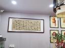 华世群富办公室挂画沙发背景墙壁画名家手写真迹字画书法客厅装饰画新中式 曾国藩六戒 128×48cm【带框装裱尺寸】 晒单实拍图