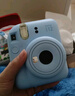 富士instax mini12一次成像拍立得相机（mini11拍立得相机升级版） 绣球蓝 官配：含影像花室配件盒 实拍图