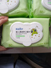 青蛙王子（FROGPRINCE）婴儿手口湿巾儿童加厚湿纸巾 宝宝屁屁专用擦脸大包湿巾囤货装 【加厚加大】手口湿巾 80抽 5包 实拍图