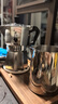 比乐蒂（Bialetti）【百年品牌】摩卡壶 经典意式手冲咖啡壶家用浓缩手动咖啡机礼物 4杯份+4.0电陶炉(雅致银) 160ml 实拍图