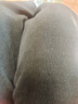 太平鸟女装休闲裤高腰雪尼尔直筒长裤秋冬加厚阔腿裤子 黑色 M 实拍图