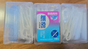 奈森克林 细滑牙线棒100支/盒 窄牙缝口腔护理牙签剔牙棒(附便携盒) 实拍图