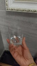 乐美雅6只装加厚耐热玻璃杯家用透明喝水杯泡茶杯牛奶果汁杯套装 6只装/透明圆形矮款 200ml 实拍图