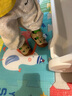 小羊沃利woollykids小羊沃利澳洲真皮男女童包头学步鞋防滑魔术贴宝宝凉鞋 燕麦色 内长13.5cm 适合脚长12.9-13.3cm 实拍图